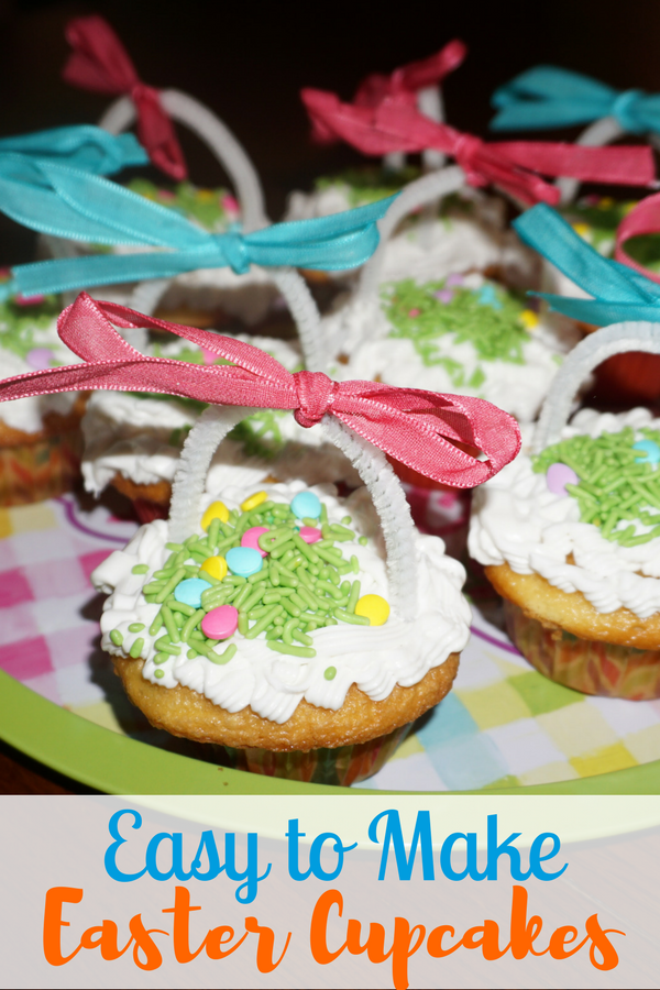 Easy to Make Easter Cupcakes and Marshmallow Eggs.
