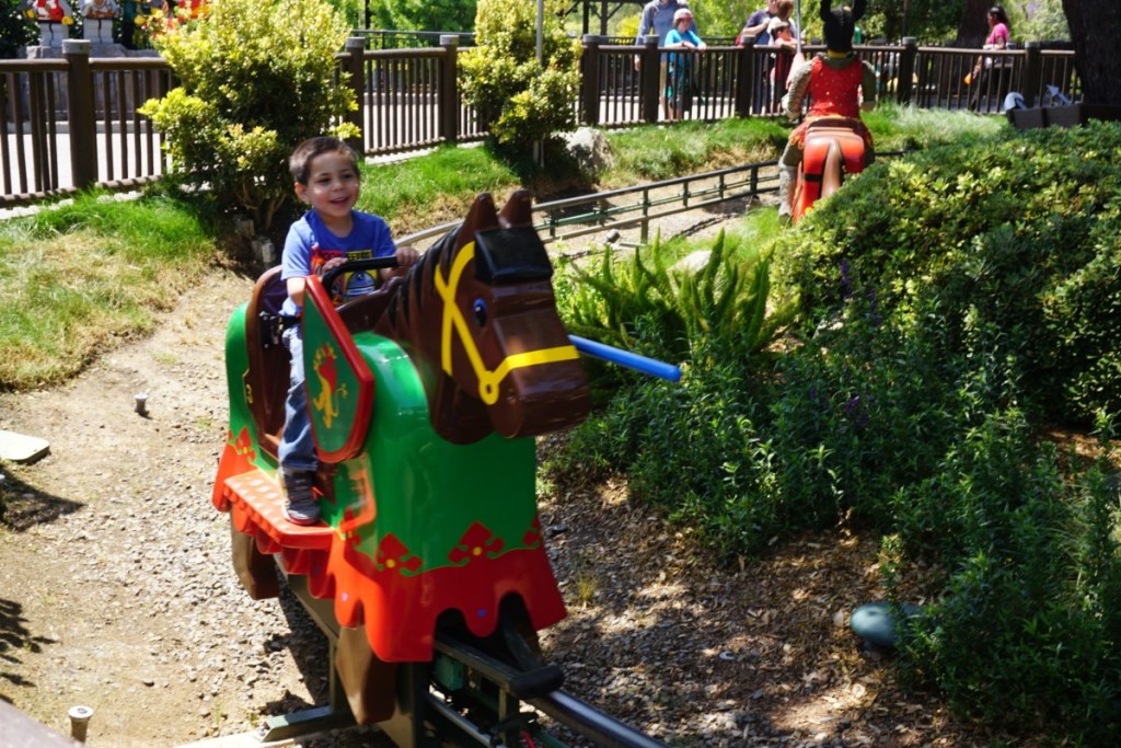 The Royal Joust in Castle Hill is one of his favorite rides.