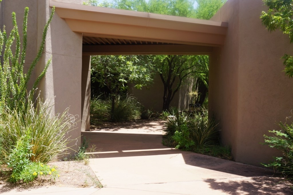 Leading to the main building at Kartchner Caverns.