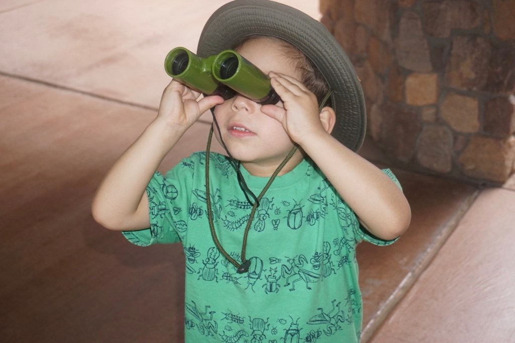 Junior Spelunker at Kartchner Caverns