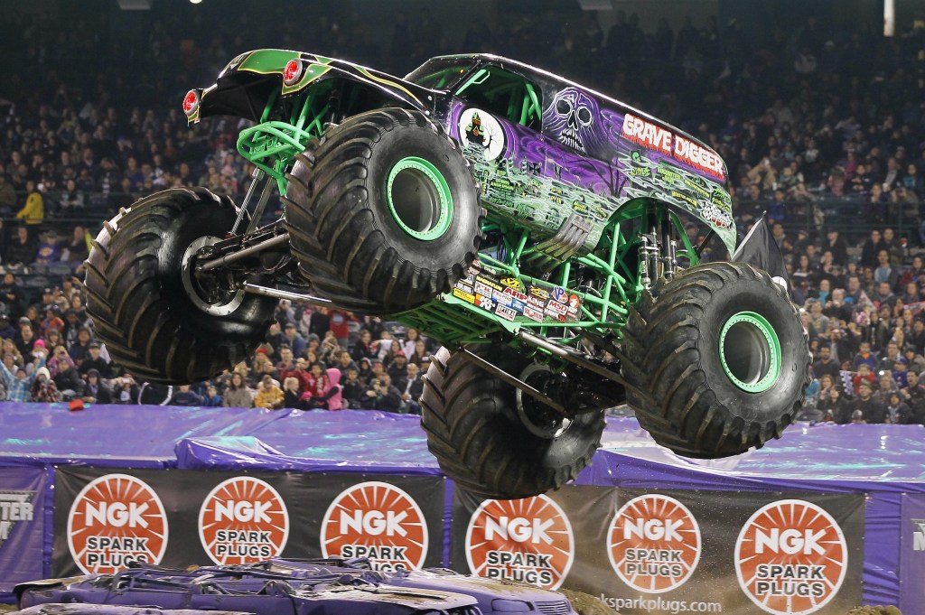 Grave Digger at MONSTER JAM. Photo Provided by Feld Entertainment.