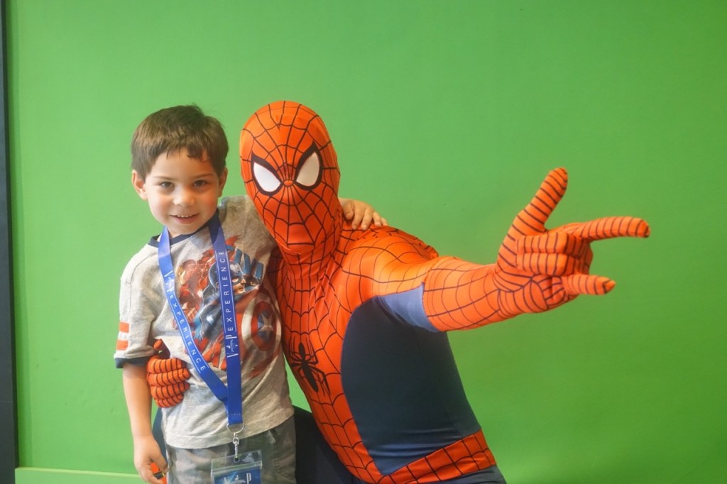 My son enjoyed meeting characters like Spider-Man at Islands of Adventure.