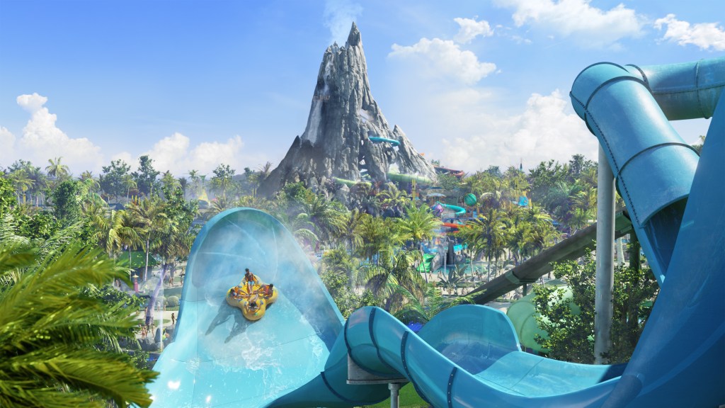 Volcano Bay, coming soon to Universal Orlando Resort in 2017. Photo provided by Universal Orlando Resort.