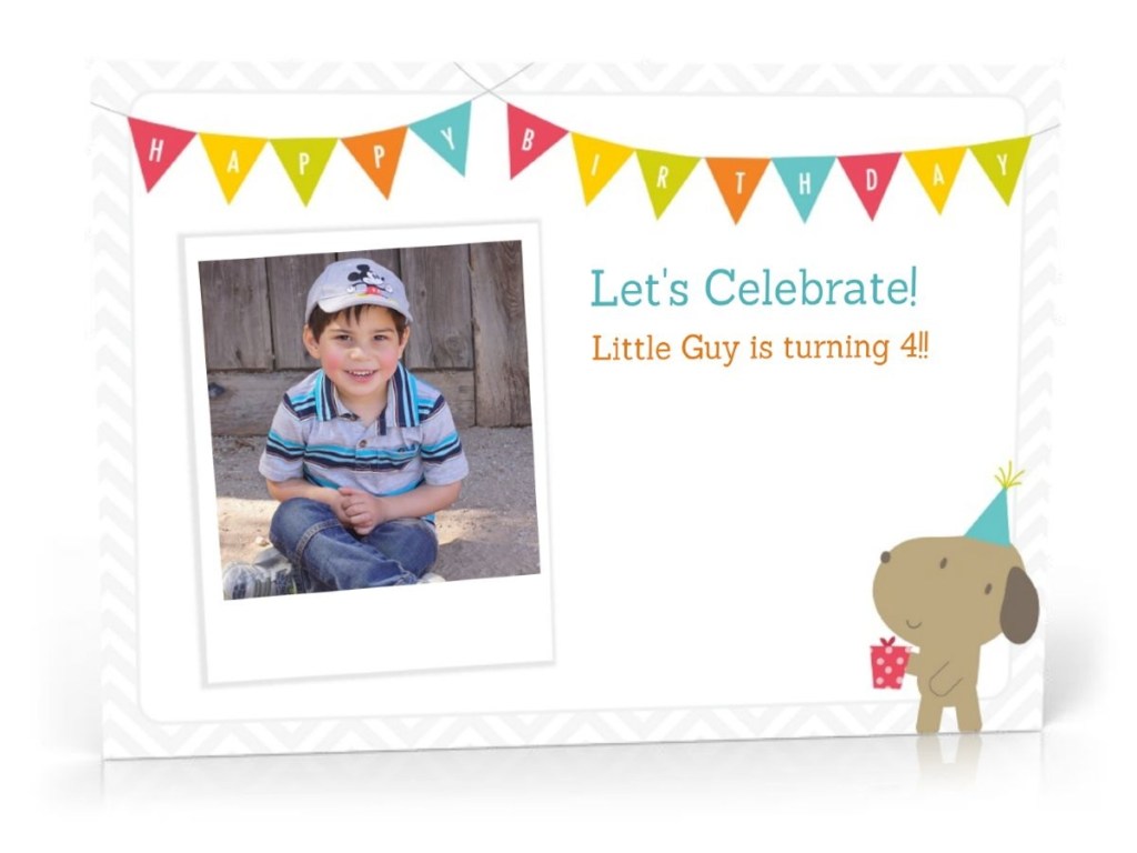 I enjoyed using my new HP Printer as well as the HP Software to create my son's birthday party invitation.