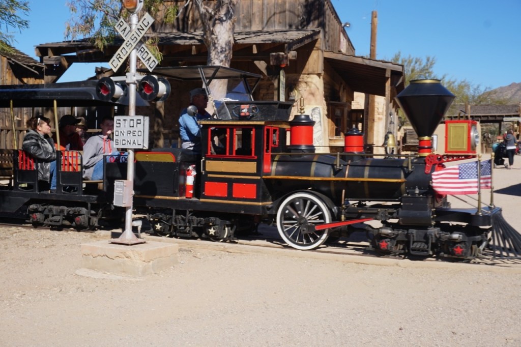 The train is one of the reasons to visit Old Tucson Studios with your family.