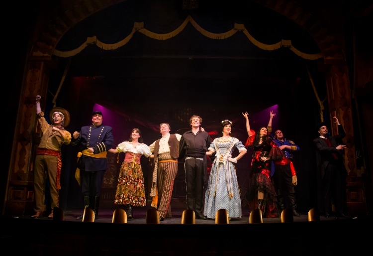 The cast of The Two Amigos. Photo Provided by The Gaslight Theatre.