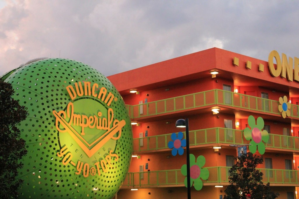 Trying to stay within a certain budget? Disney's Pop Century Resort is a value resort that has a fun vibe for kids and a nostalgic vibe for parents!