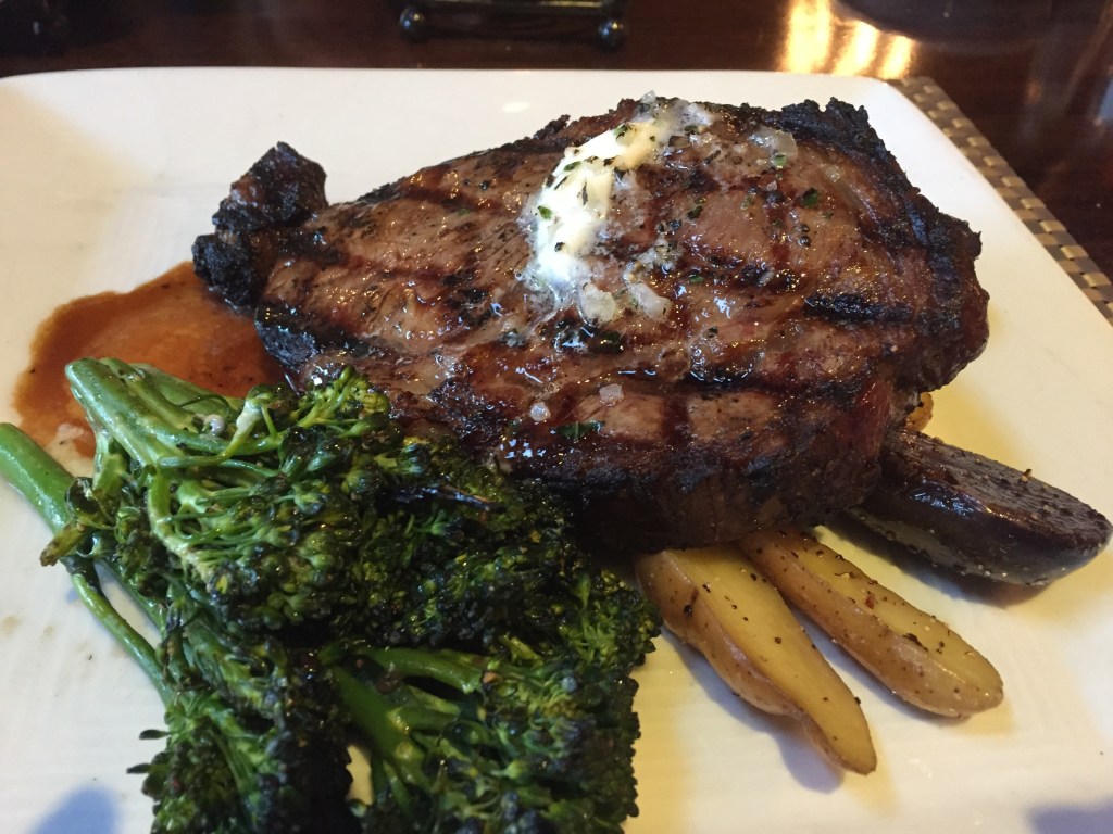 The Twice Cooked Prime Ribeye is delicious!