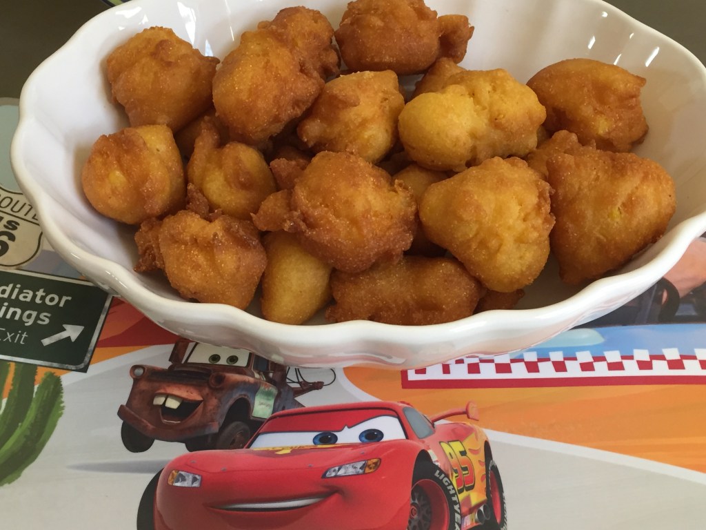 Miss Fritter's Corn Fritters: An Easy Cars 3 Recipe!