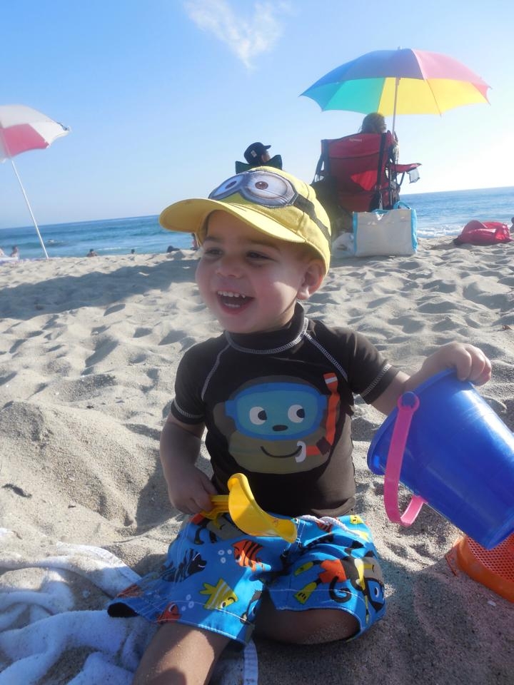 I try to take my son to the beach once a year in San Diego. It's his favorite activity and one of the amazing things to do in San Diego with kids!