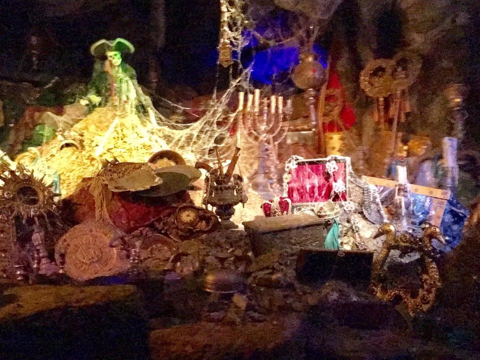 Pirates of the Caribbean is a family favorite ride at Disneyland. Photo by Caroline Knowles.