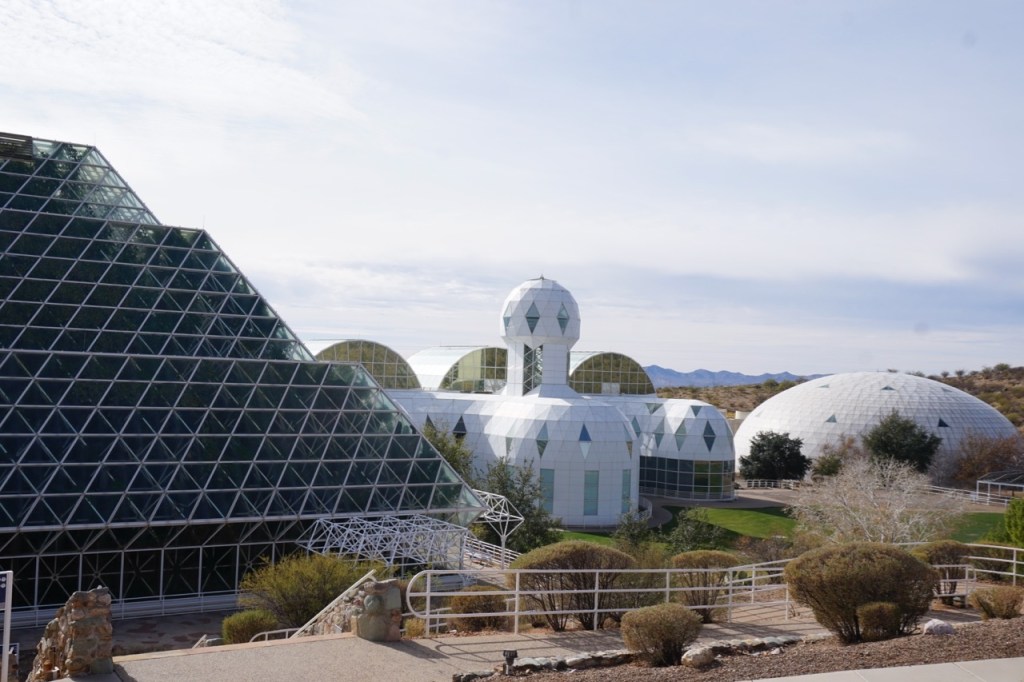 Biosphere 2 is located near Tucson off the beaten path.