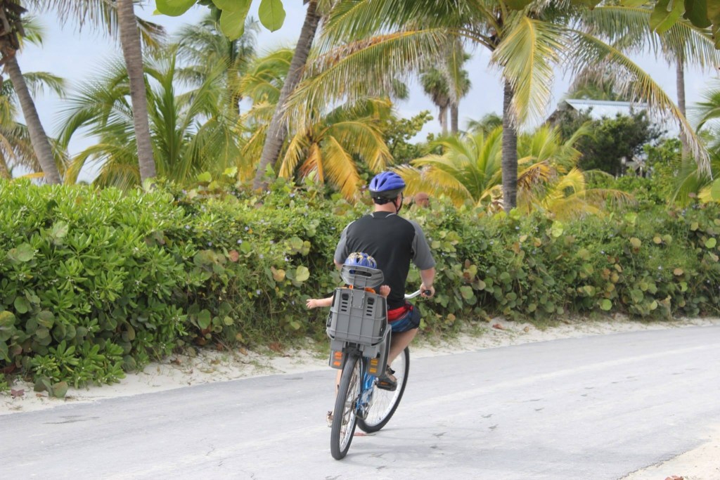 Castaway Cay, Disney's private island, has other activities available, like bike riding.