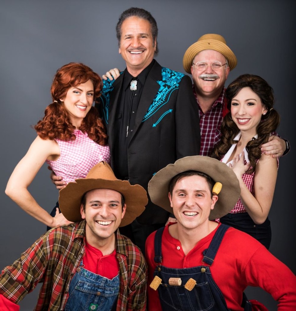 The cast from The Hee Haw Country Western Revue, including Gaslight favorite, Armen Dirtadian. Photo provided by the Gaslight Music Hall in Oro Valley.