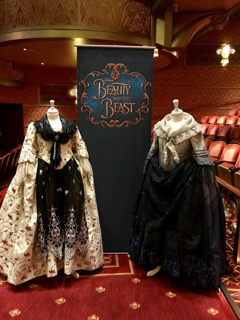 The costumes and props from the live performance of Beauty and the Beast are amazing.