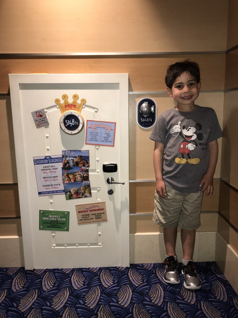 Pepe the King Prawn has his own stateroom on the Disney Dream.
