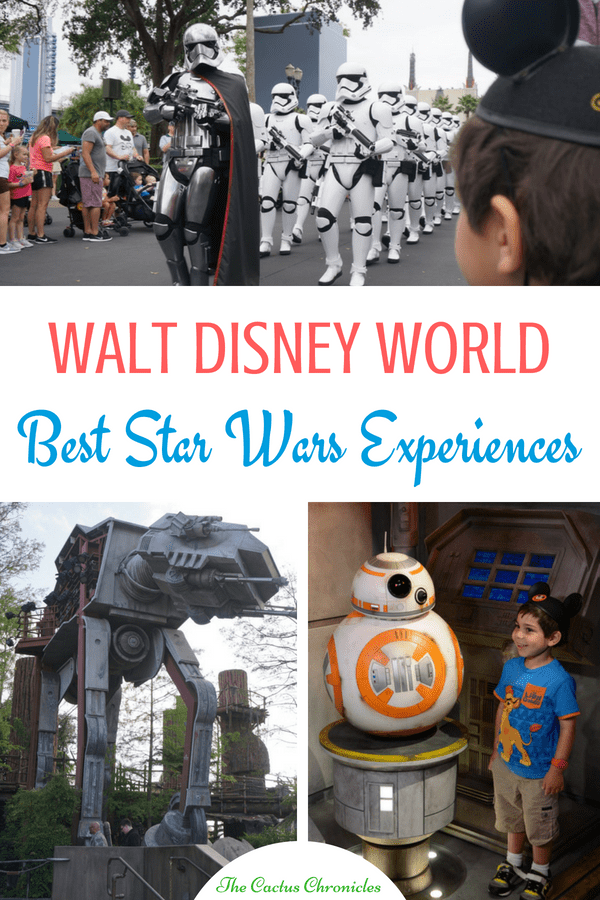 Are you a Star Wars fan and are you looking for the best Star Wars Experiences? There are several Star Wars Experiences at Disney World and Hollywood Studios, from special parades to training like a Jedi, to VIP tours, fun photo opportunities, and special meet and greets with favorite Star Wars characters. #StarWars #StarWarsExperiences #DisneyWorld #JediTraining #FamilyTravel