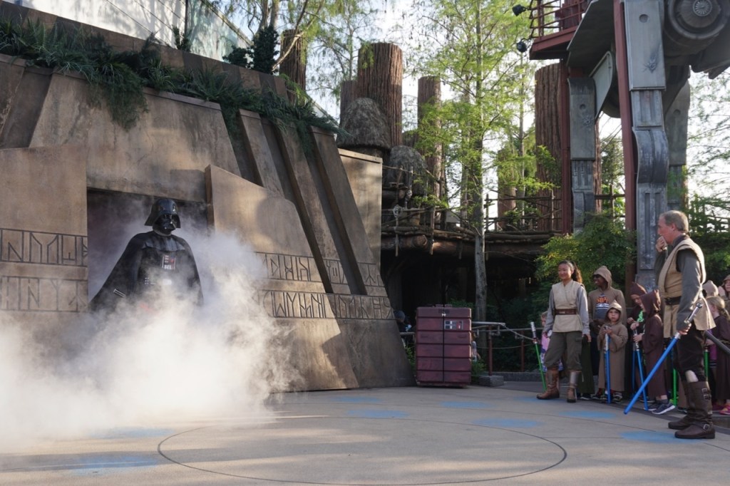 Children can train to be a Jedi at Hollywood Studios!