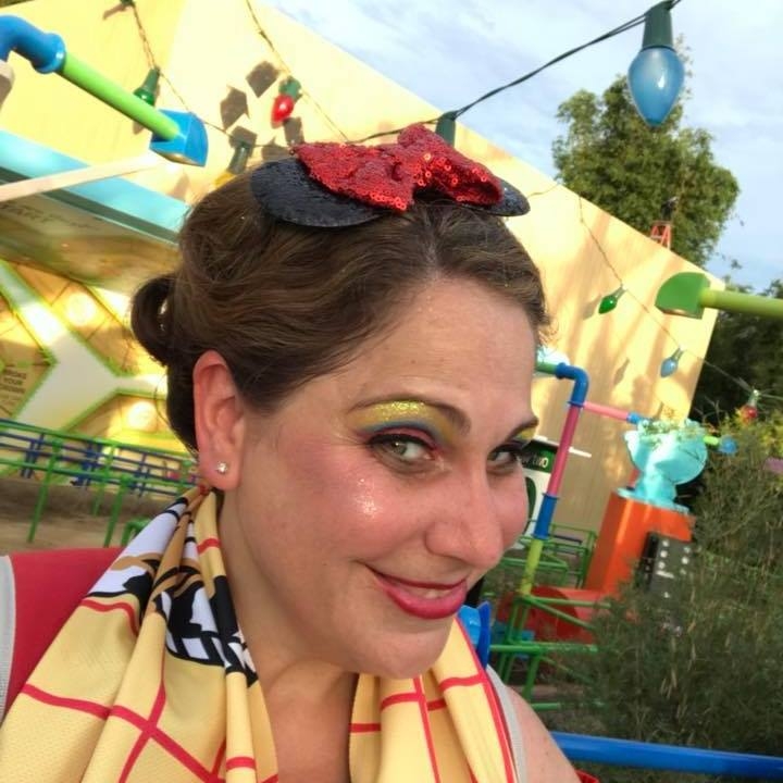 The Minnie bow one of the accessories that can be chosen for the character couture experience.