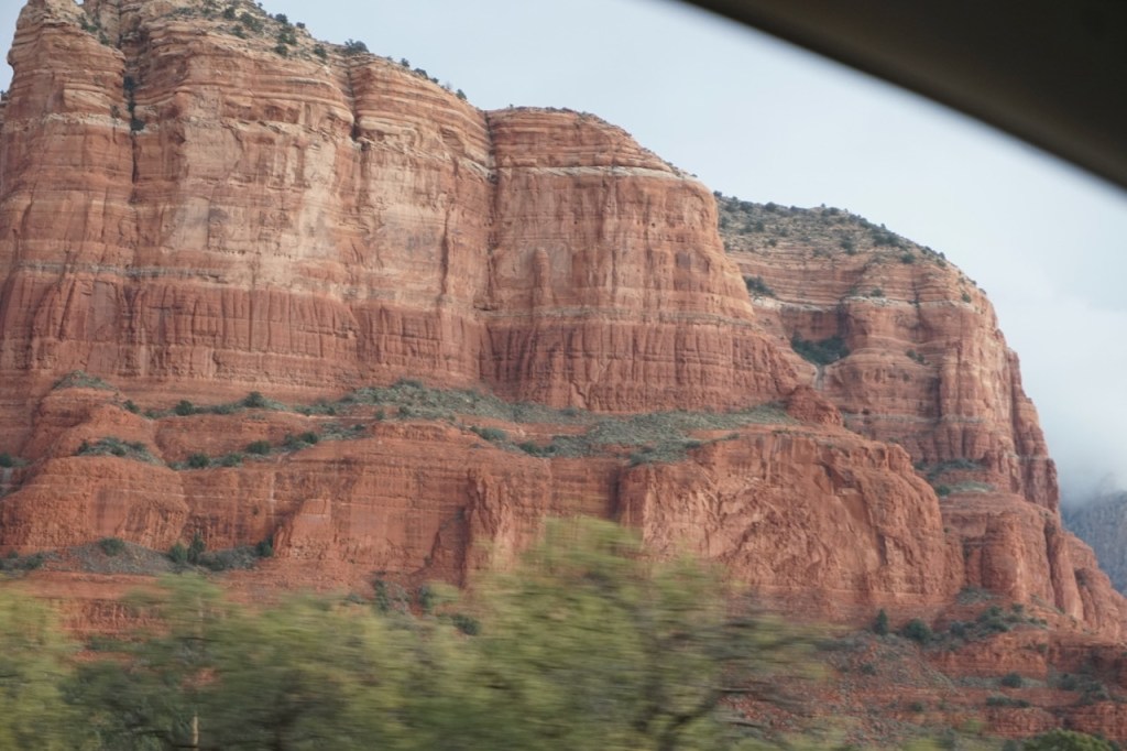 You don't necessarily need to even get out of your car to enjoy the beautiful scenery of the Rock Rock Scenic Byway.