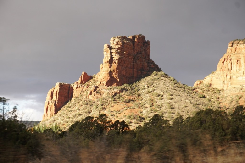 Sometimes it's just nice to enjoy the scenery from the car!