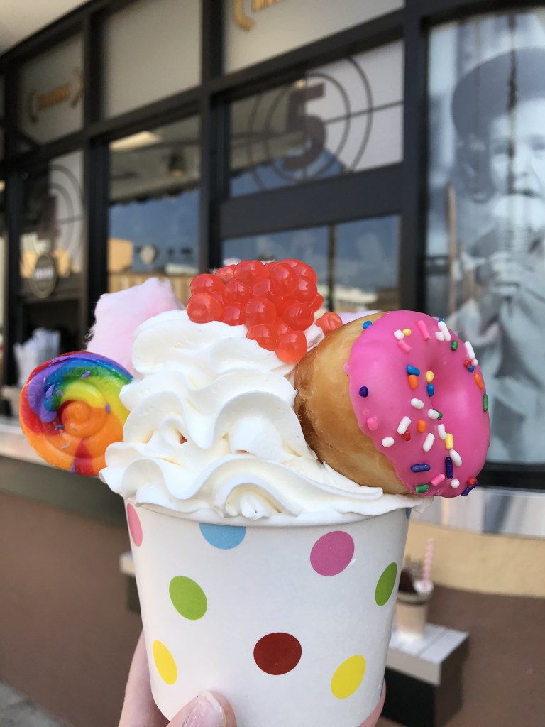 The sundaes and milkshakes at Studio Scoop are delicious!