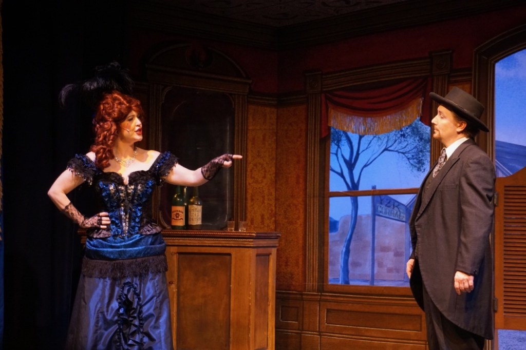 Mike Yarema, as Jack Diamond, is quickly going to realize that you don't mess with Belle!