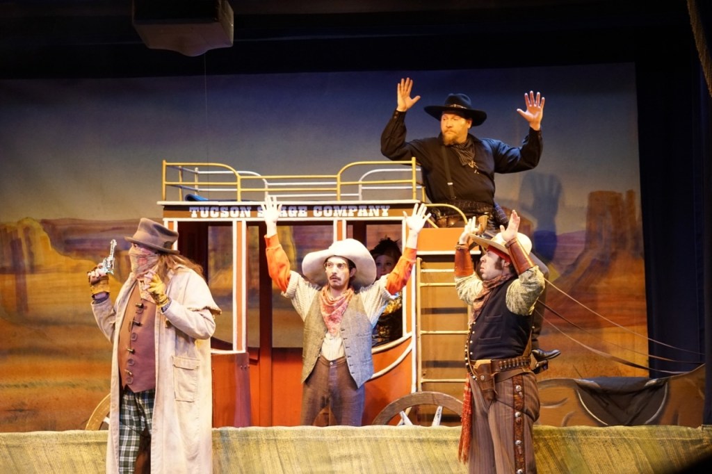 Hands up! You'll love to hate the bad guys in the Belle of Tombstone!