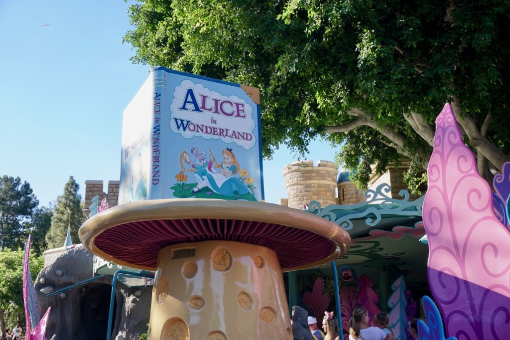 The Alice in Wonderland ride at Disneyland is a long time favorite of mine.