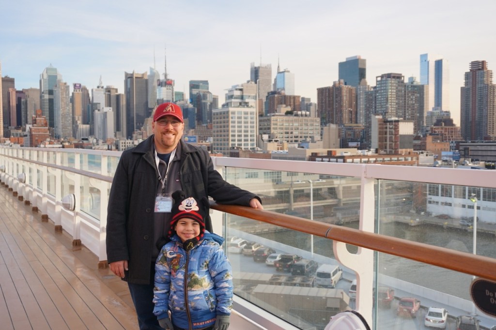 Some of the Disney cruises depart from New York City!