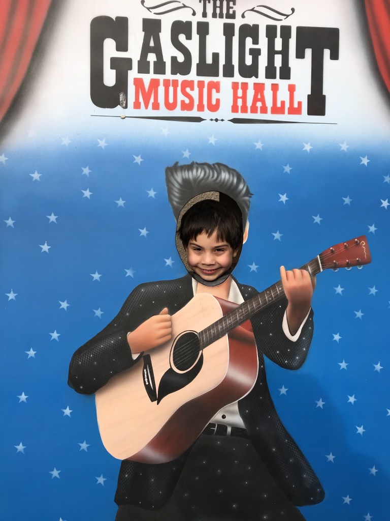 My family loves the Gaslight Music Hall, including my son!
