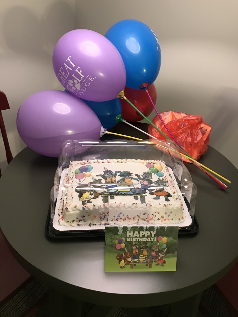 Smaller birthday packages are available at Great Wolf Lodge Arizona.