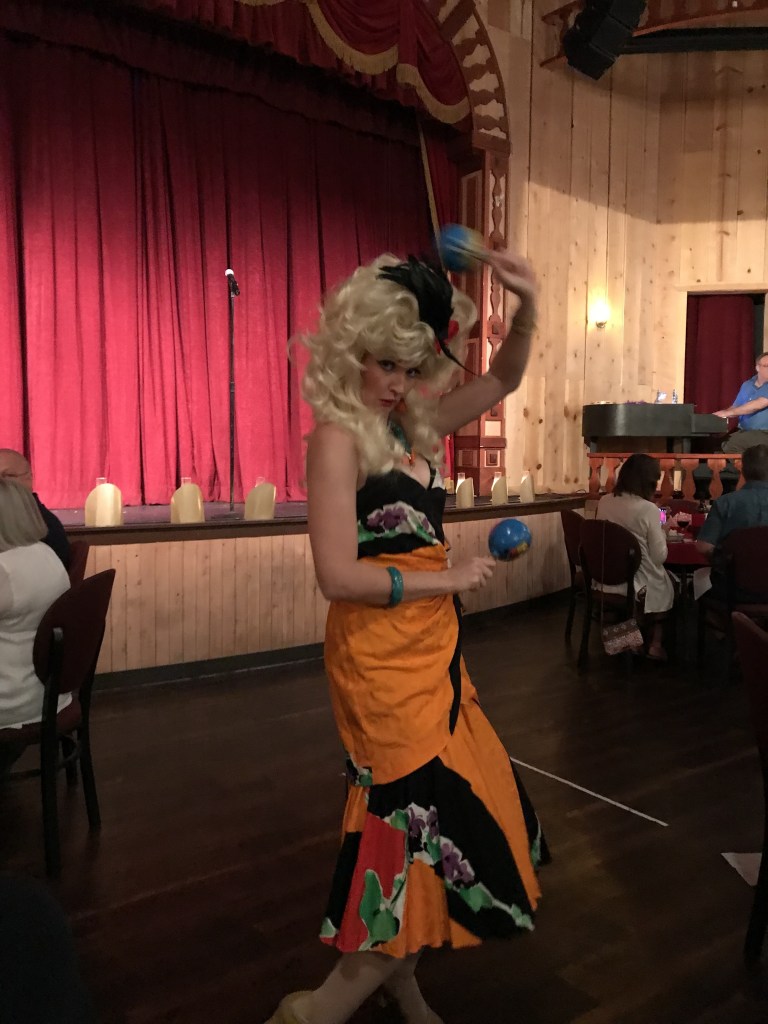 Samantha Cormier as Charra bears a striking resemblance to singer Charo. Cuchi cuchi!
