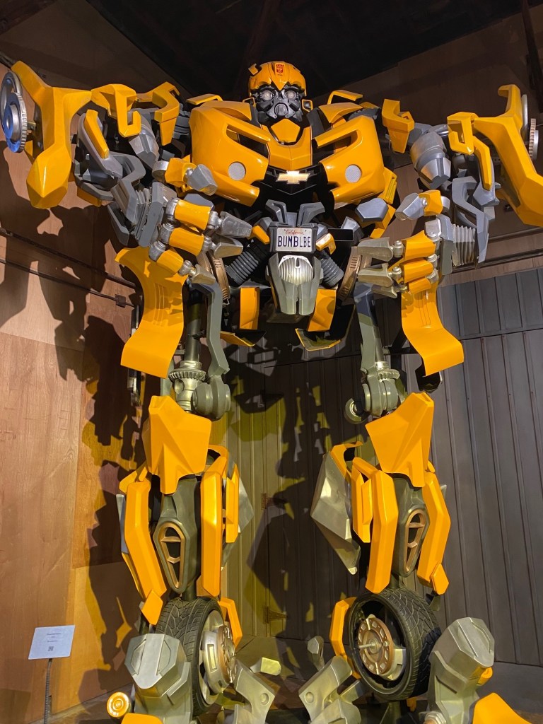 Fans of Transformers will appreciate Bumblebee!