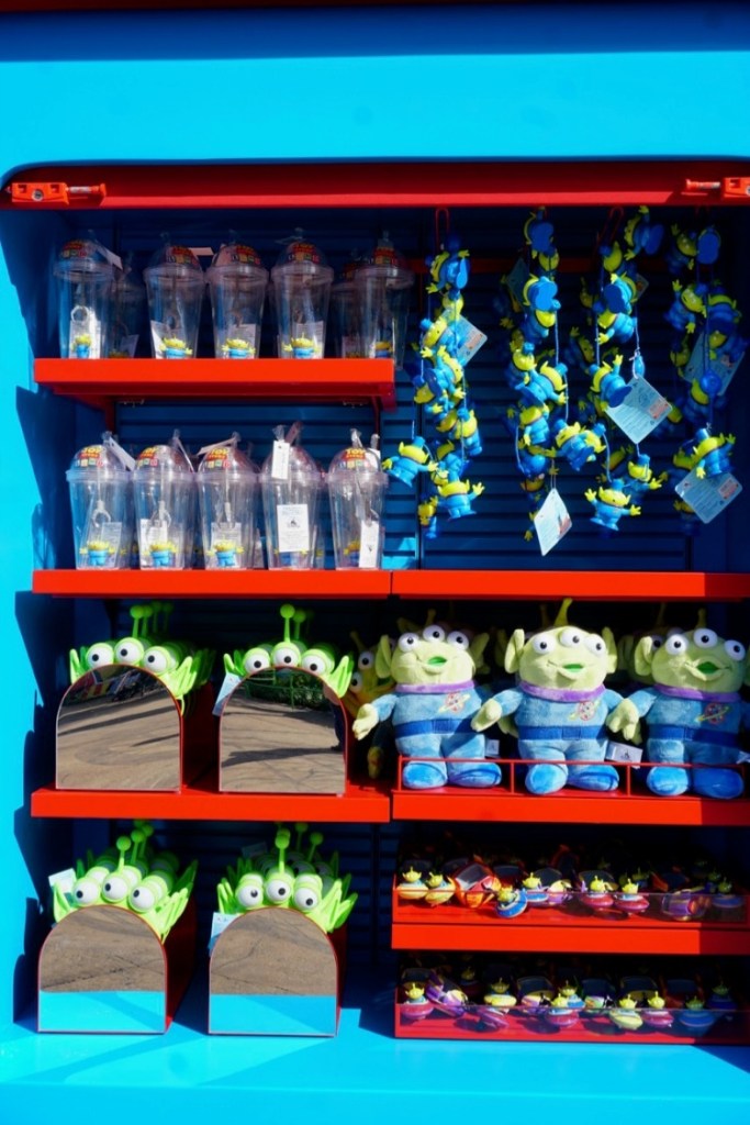 There isn’t a shortage of little green alien merchandise when shopping in Toy Story Land!