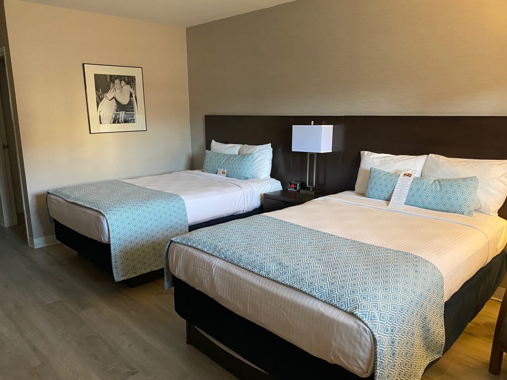 The rooms at Safari Inn have been renovated.