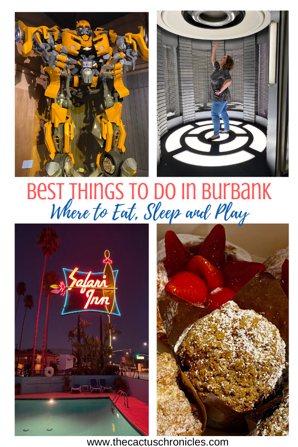 Want to know where to stay, where to eat, and where to play near Burbank?  From working movie studios to a delicious bakery and iconic motel, here are the best things to do in Burbank!