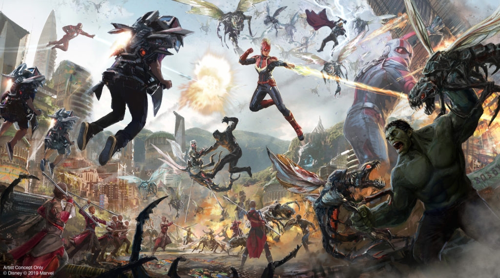 Phase 1 of Avengers Campus will make its debut in 2020. Photo by Disney Parks.