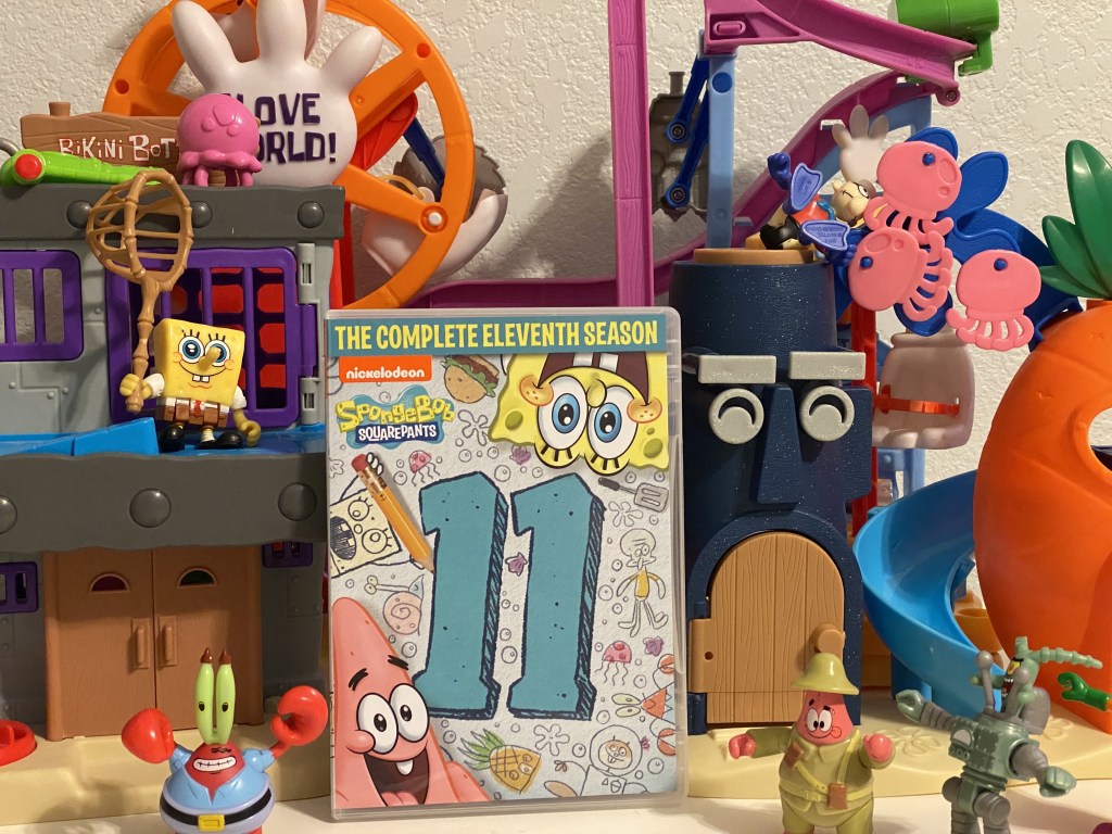 SpongeBob SquarePants: The Complete Eleventh Season DVD Set is lighthearted entertainment.