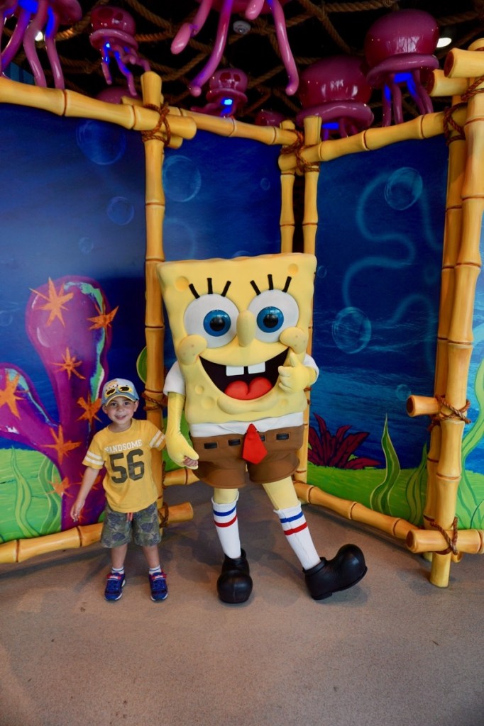 My son became a fan of SpongeBob several years ago!