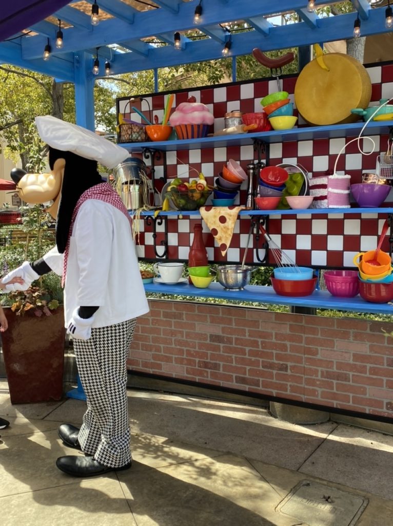 Kids can line up for a meet and greet with Chef Goofy during the Disney California Food and Wine Festival.