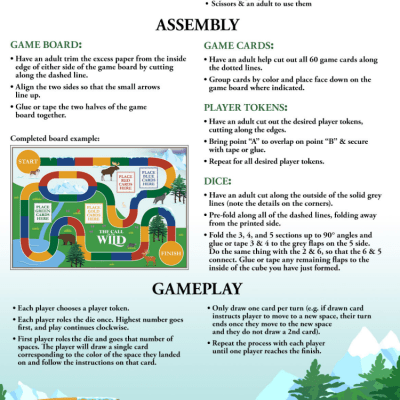 The Call of the Wild Free Activity Sheets