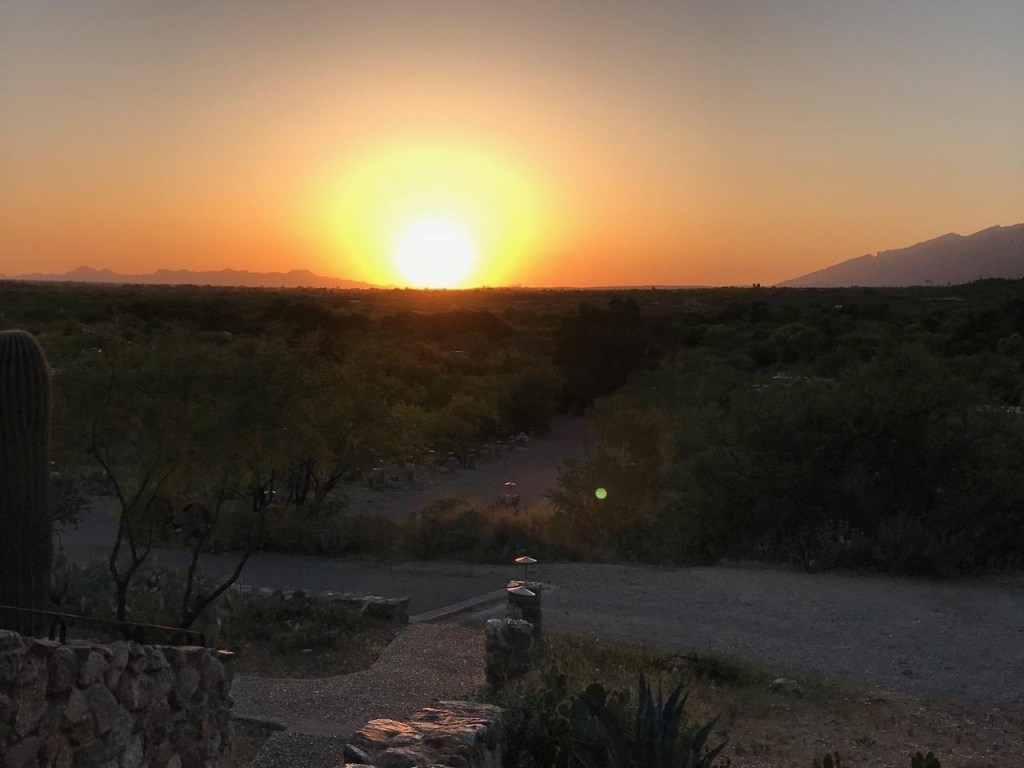 The view from our casita was spectacular. 