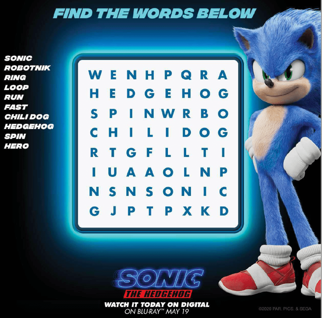 My son loves word searches!