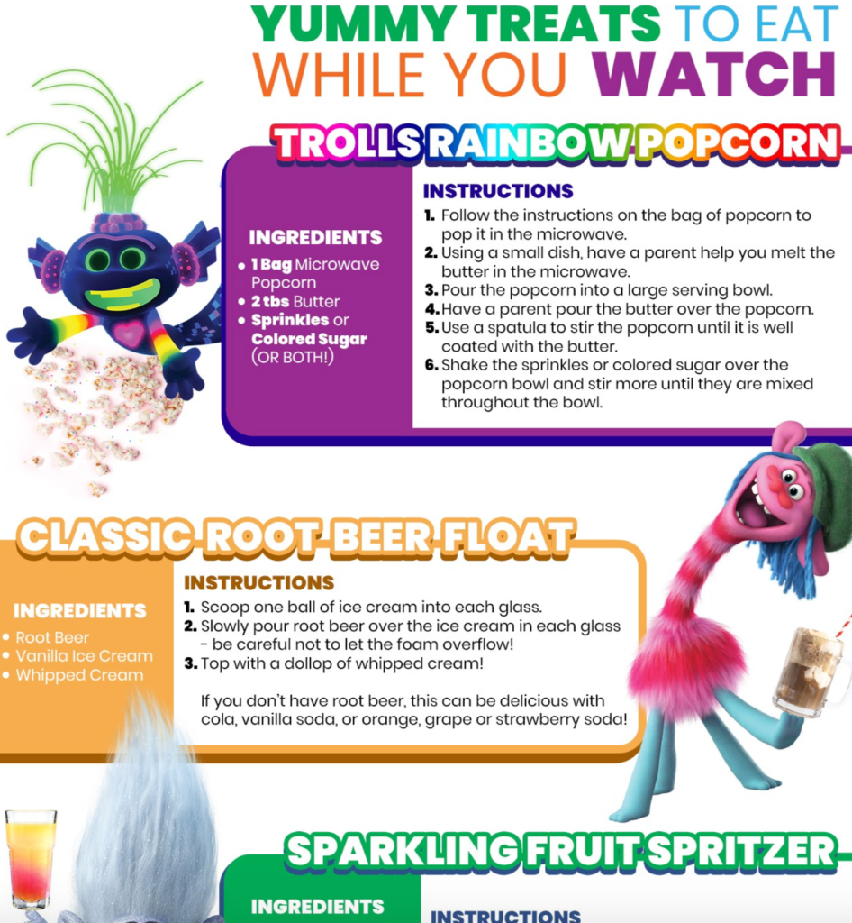We can't wait to try out the popcorn for our movie night!