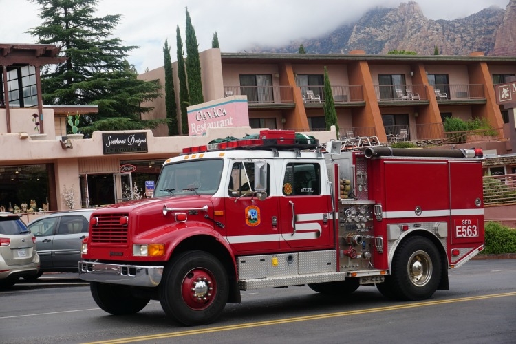 Exploring Downtown Sedona.