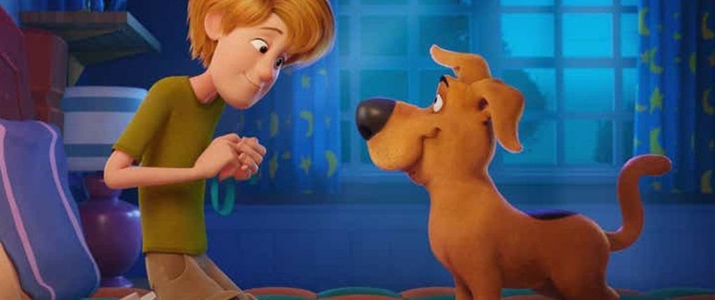 Keeping reading to find out more about Scoob's home premiere and to download a free activity pack! Photo by Warner Bros.