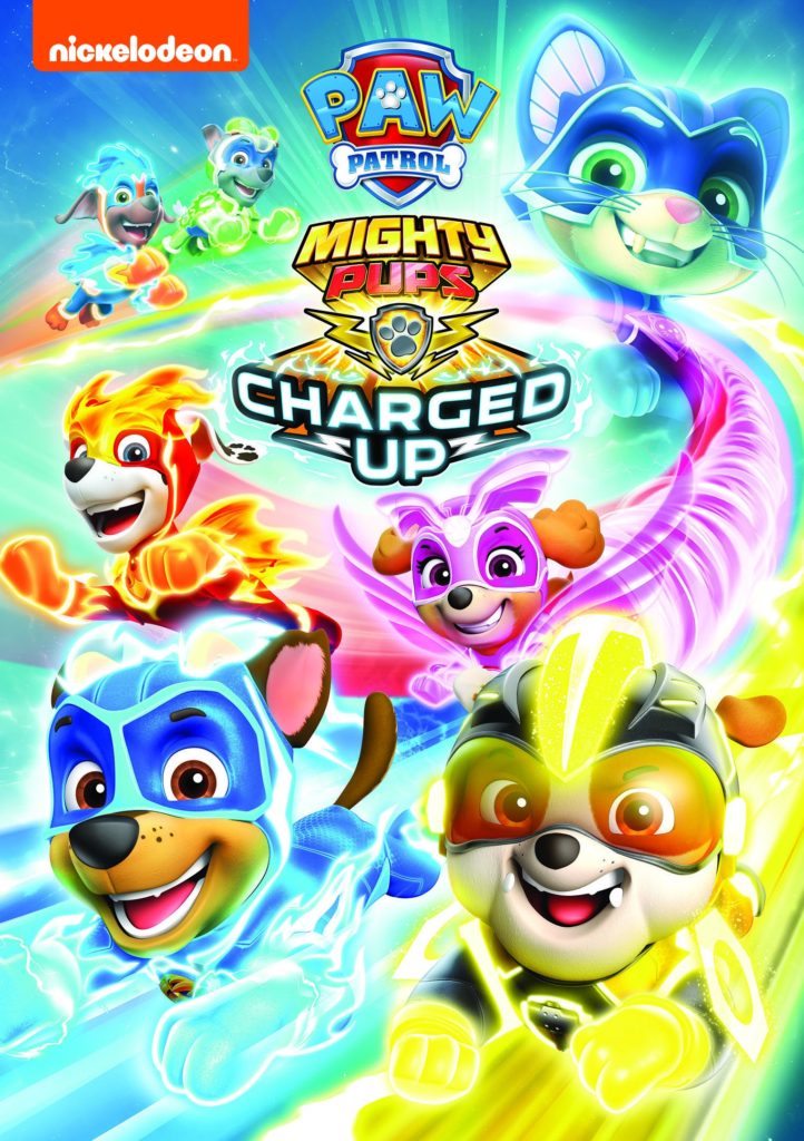 Keeping reading to find out more about the PAW Patrol:  Mighty Pups Charged Up DVD features and for the opportunity win a copy!