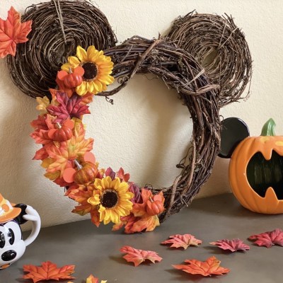 Looking for Disney wreath ideas? Keep reading to find out how to make a Mickey Mouse wreath!