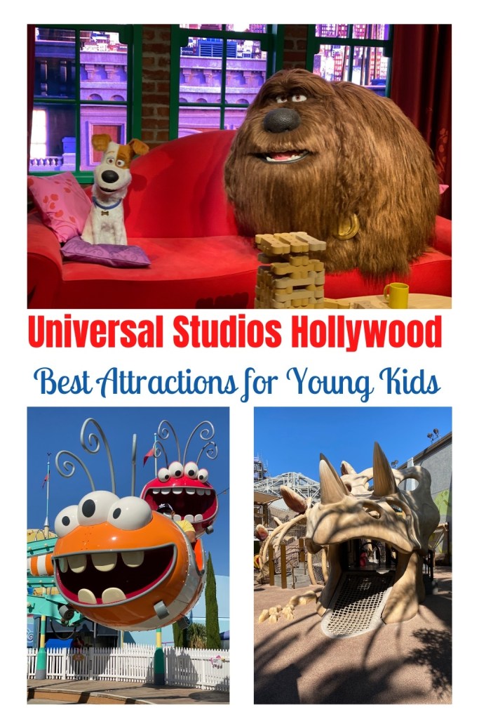 Are you planning a family vacation to California and wondering if Universal Studios Hollywood is a kid friendly theme park? If so, there are several things for kids to do at Universal Studios Hollywood. From rides to character experiences and entertainment, here are the best attractions for young kids at Universal Studios Hollywood!